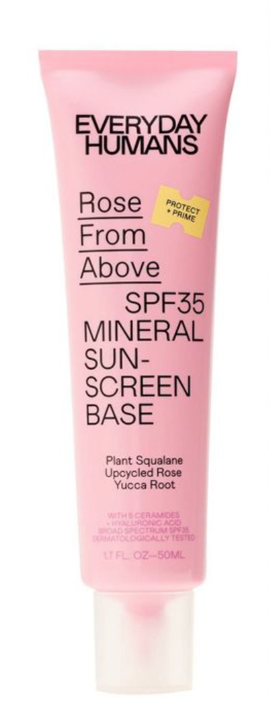 Everyday Humans Rose From Above Mineral Sunscreen Base - SPF 35