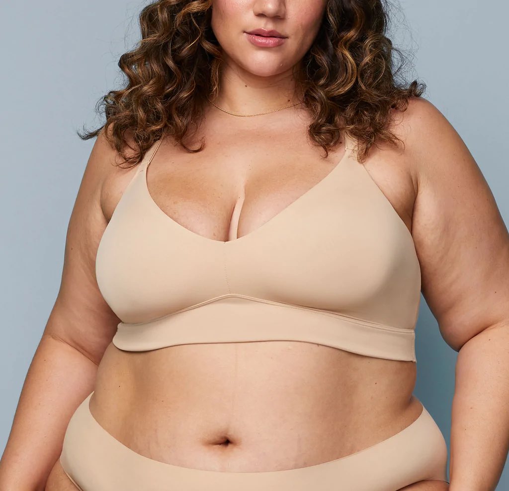 Nude Plus Size Bras by Honeylove