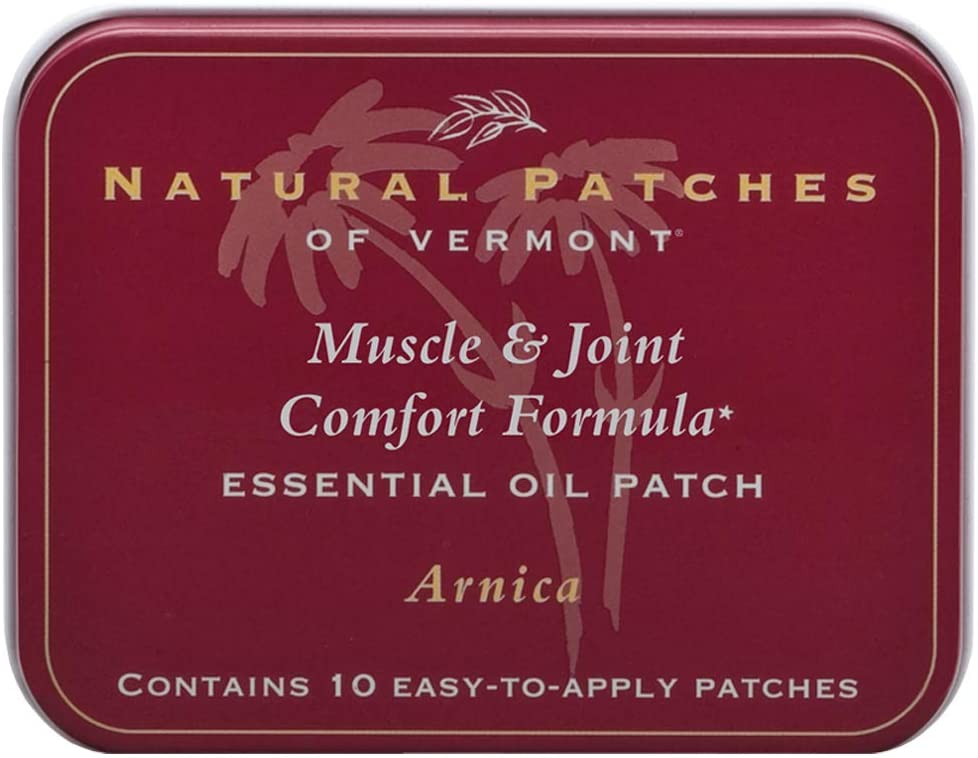 Natural Patches Of Vermont Arnica Muscle & Joint Comfort Essential Oil Body Patch