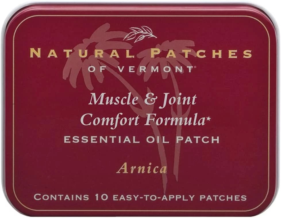 Natural Patches Of Vermont Arnica Muscle & Joint Comfort Essential Oil Body Patch