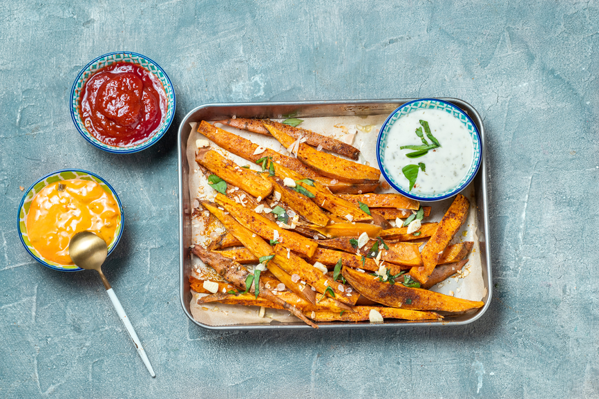 How To Make The Best Sweet Potato Fries with Aioli — Damn, Spicy!