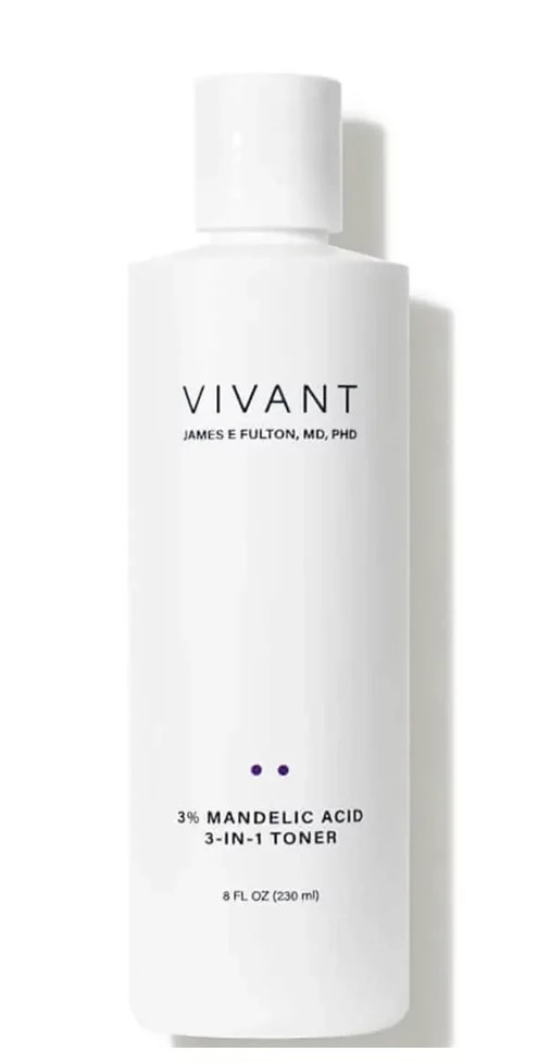 Vivant Skin Care 3 Percent Mandelic Acid 3-in-1 Toner