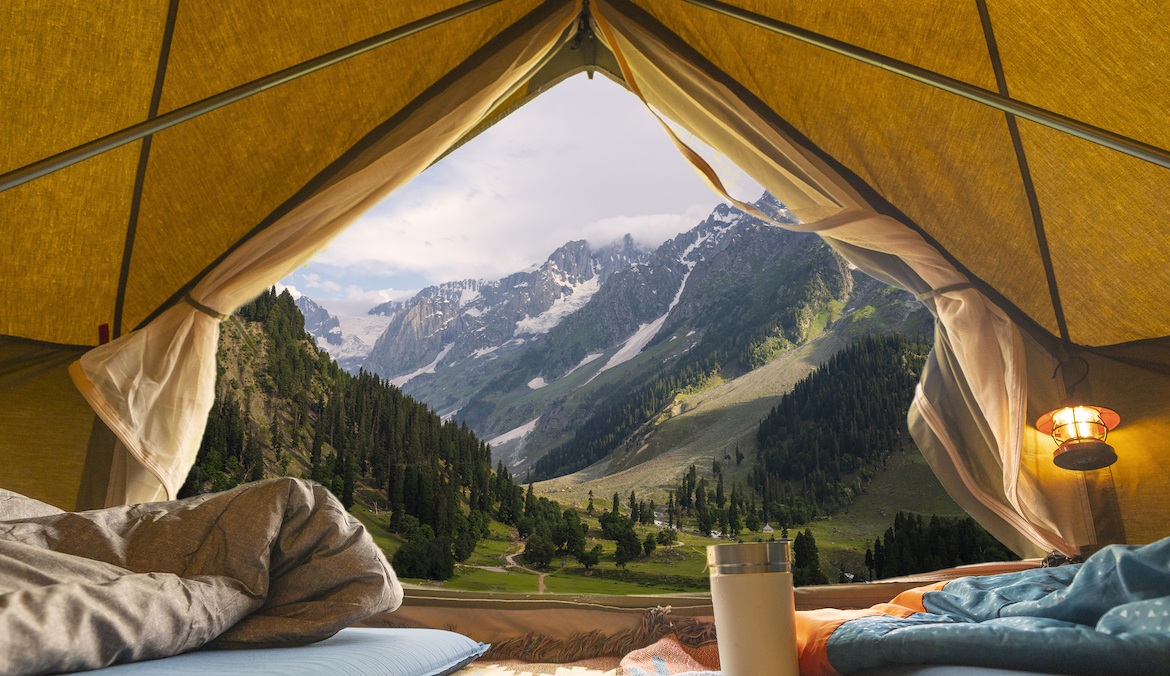 mental-health benefits of camping