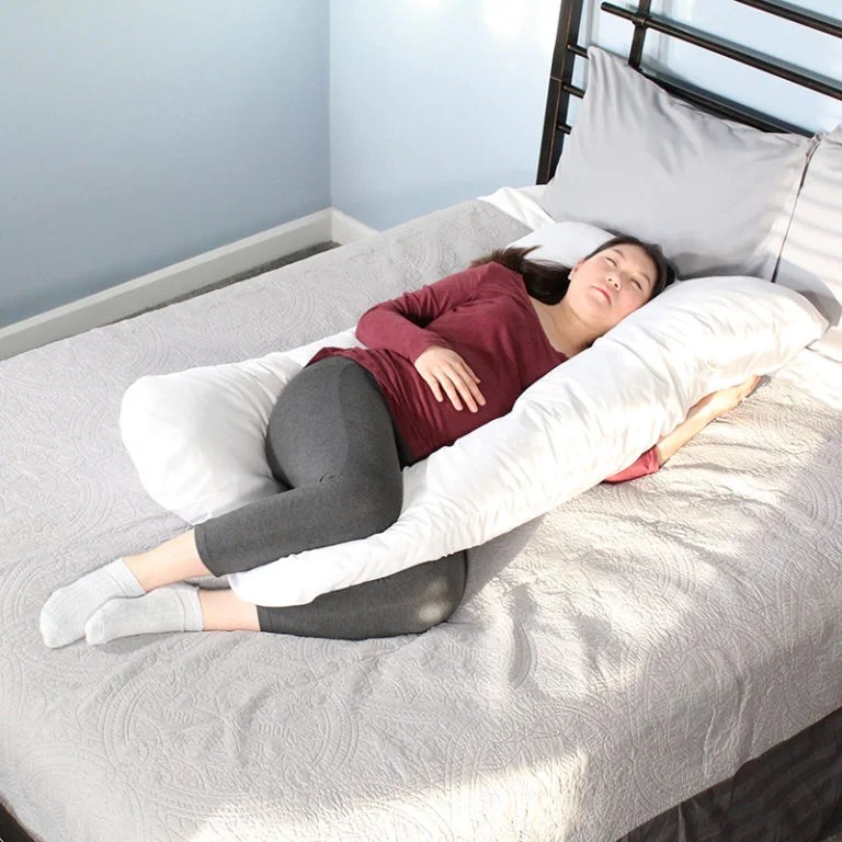 contornos alma gemela en forma de u, las mejores almohadas para el embarazo