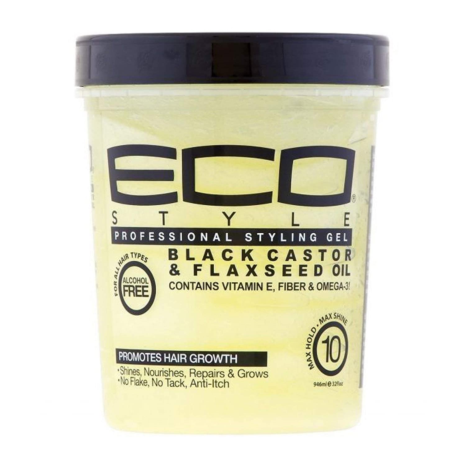eco style gel castor flaxseed oil