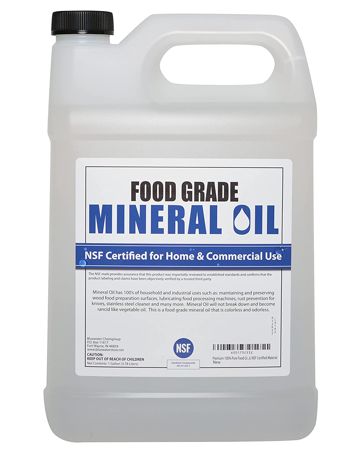 nsf certified food grade mineral oil