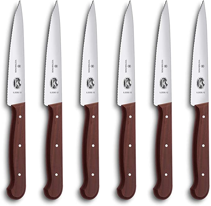 victorinox swiss army cutlery, best steak knives set