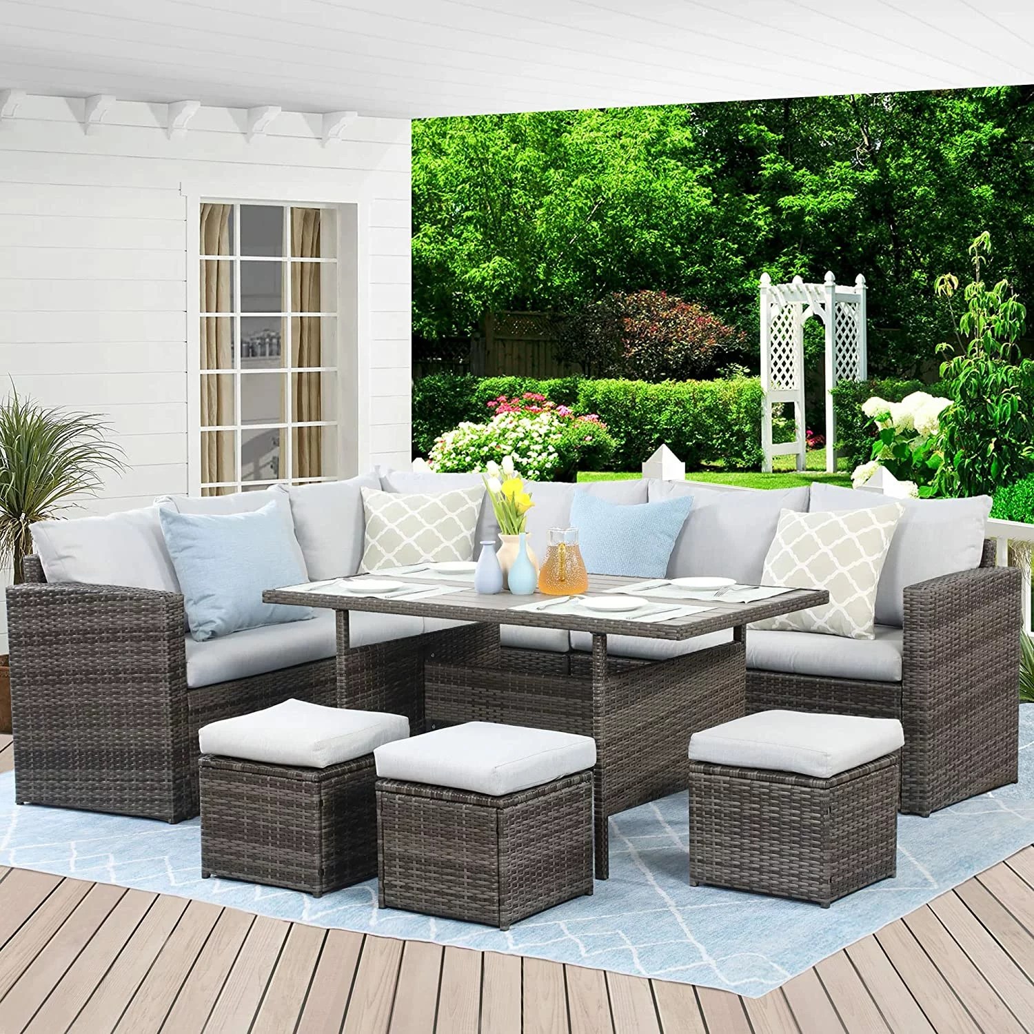 wisteria lane furniture conversation, best patio sets