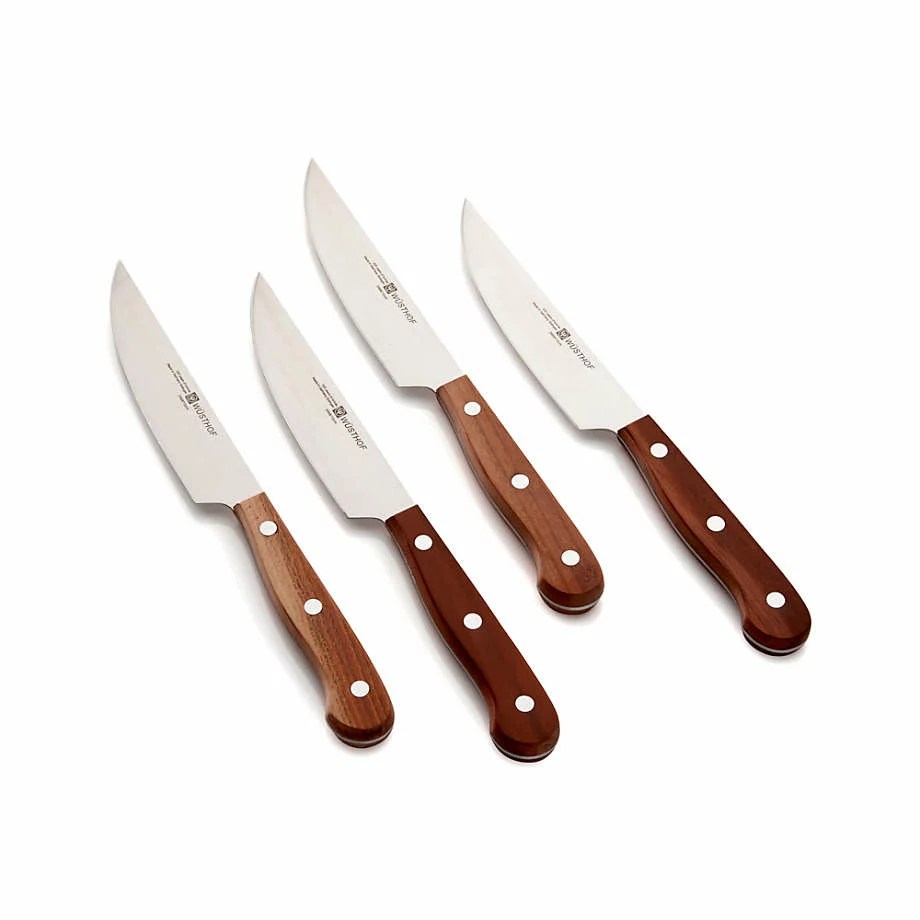 wusthof plum wood, best steak knives set