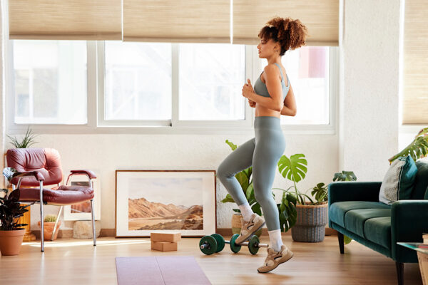 How To Organize Your Home Gym Equipment, According to ‘The Home Edit’ Experts
