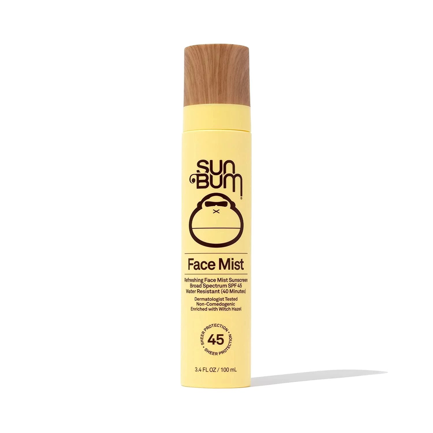Sun Bum Original SPF 45 Sunscreen Face Mist, sunscreen spray for face