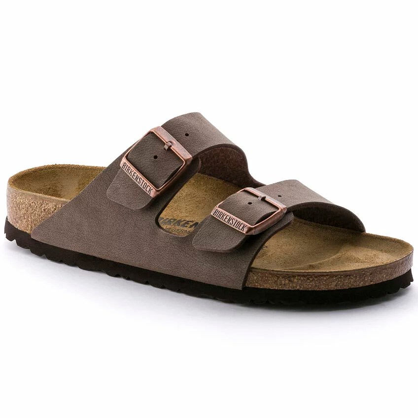 birkenstock arizona sandal in color mocha