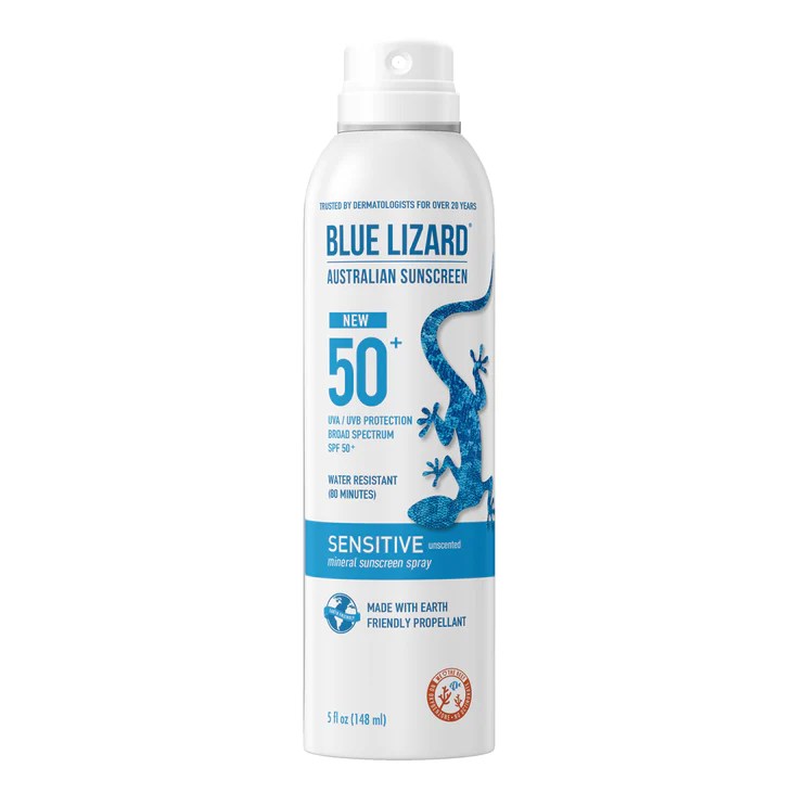 blue lizard spf, sunscreen spray for face