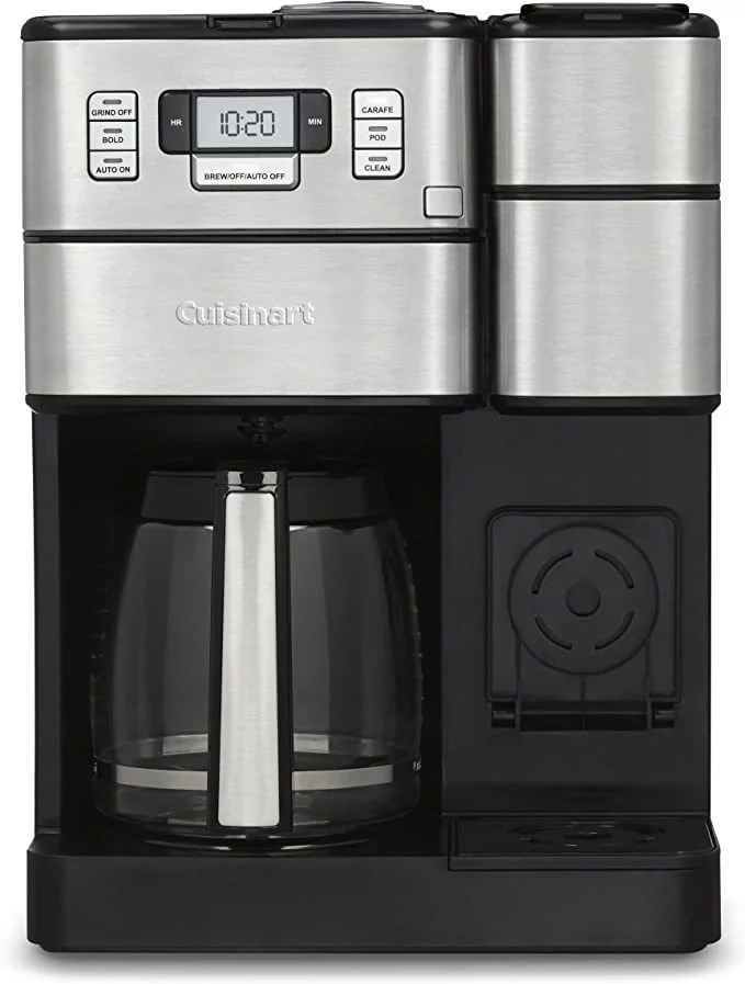 PowerXL Grind and Go Plus Coffee Maker, Automatic Single-Serve