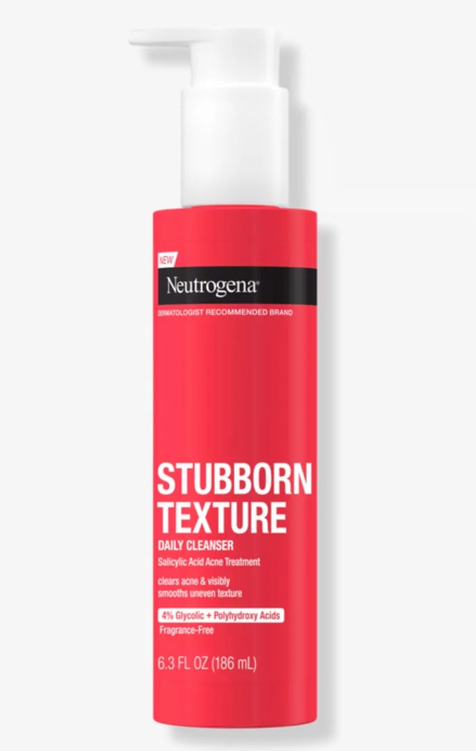 neutrogena stubborn texture cleanser