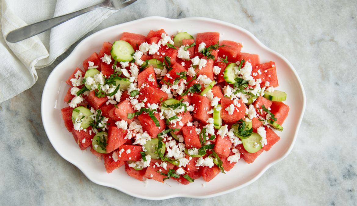 Kate Middletons Favorite Watermelon Salad Recipe Well+Good picture