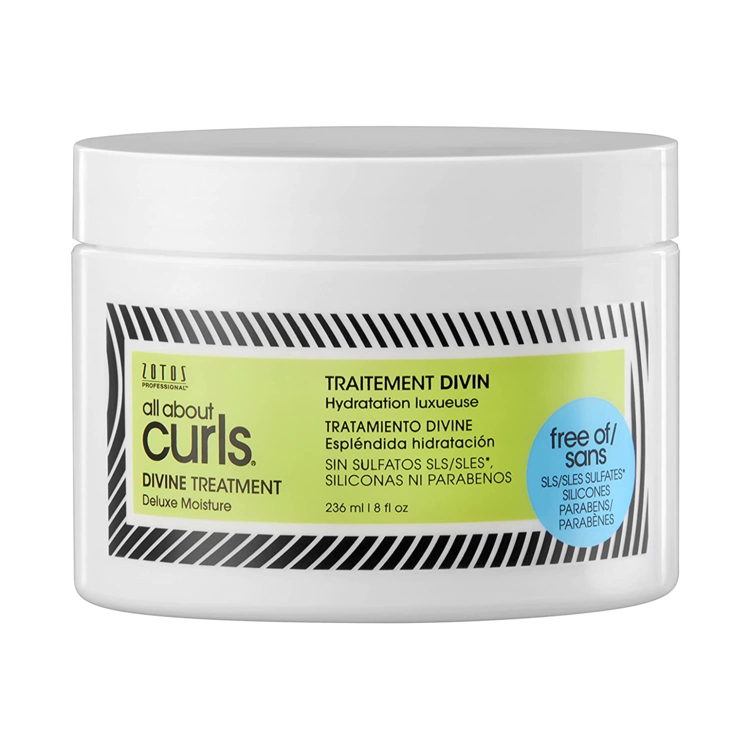 all about curls divine treatment, one of the best conditioners for gray hair