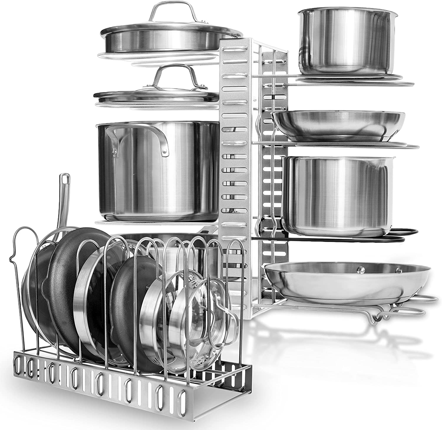 11 Best Pots and Pans Organizers to Maximize Your Space 2023