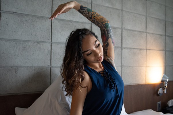 4 Stretches To Try in Bed Next Time You Can't Get Comfortable Enough To Fall...