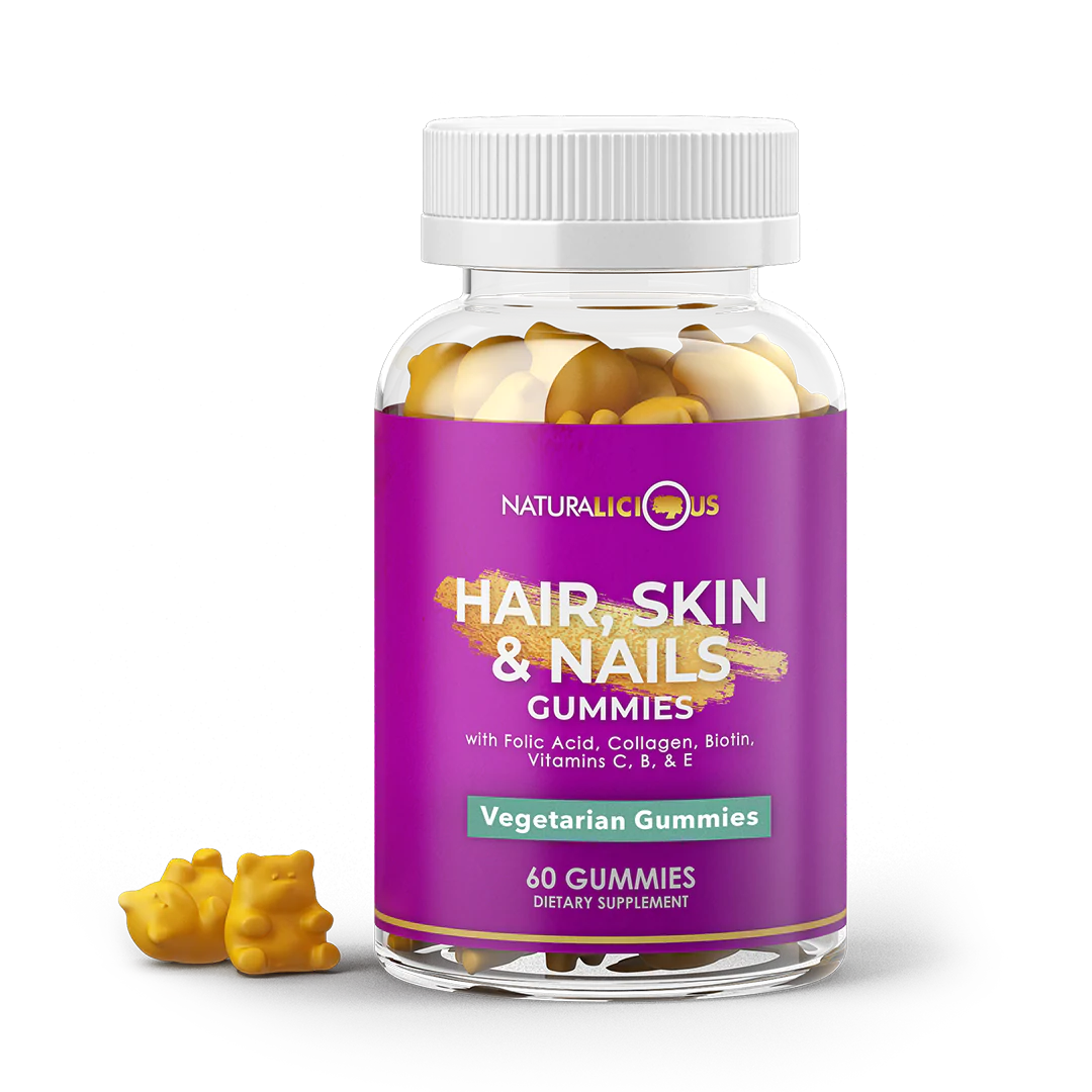 Naturalicious Hair, Skin & Nails Gummies
