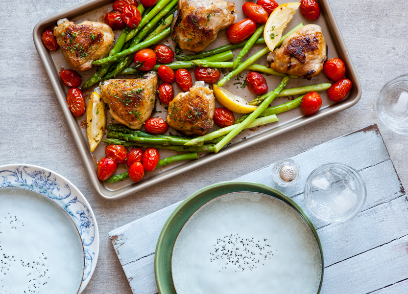 The Nordic Ware Baking Sheet Is The GOAT for Easy Dinners