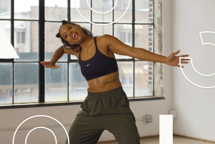 Challenge Your Muscles and Your Mind With This 20-Minute Afro Groove Dance Routine