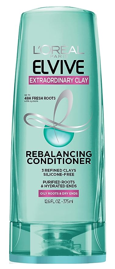 loreal elvive clay conditioner, one of the best conditioners for gray hair