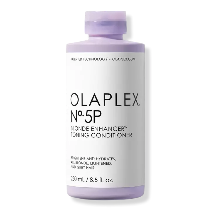 olaplex no5P blonde toning conditioner, one of the best conditioners for gray hair