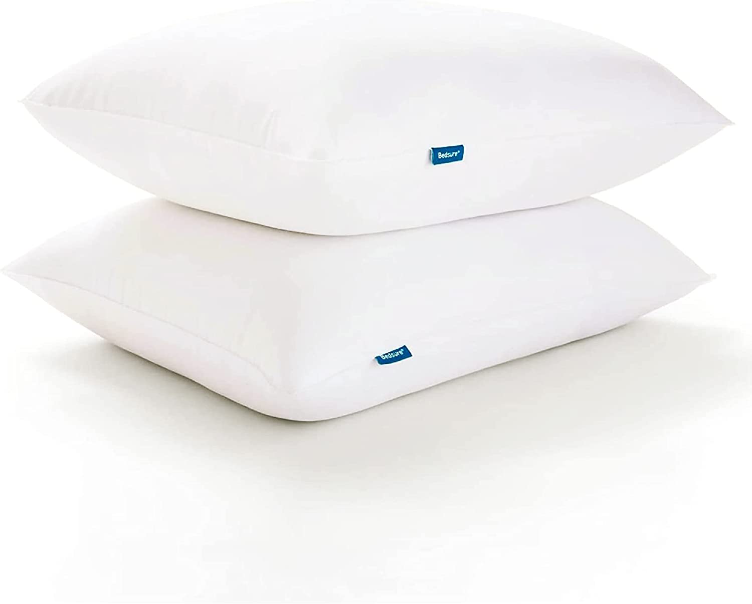 bedsure middle firmness pillow set