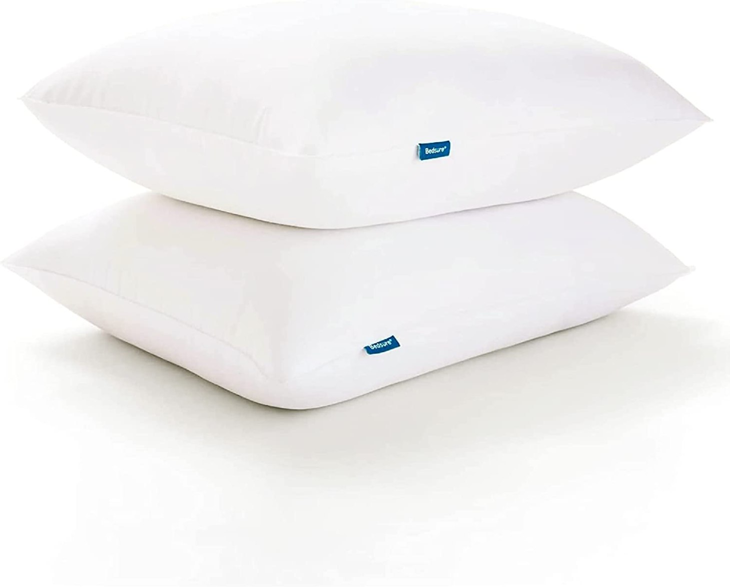 bedsure middle firmness pillow set