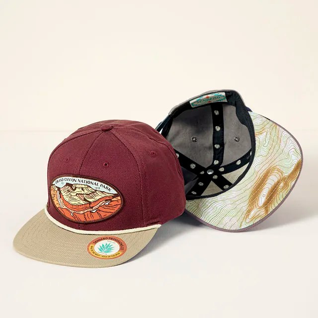 hidden topography snapback hat, one of the best gifts for teen boys