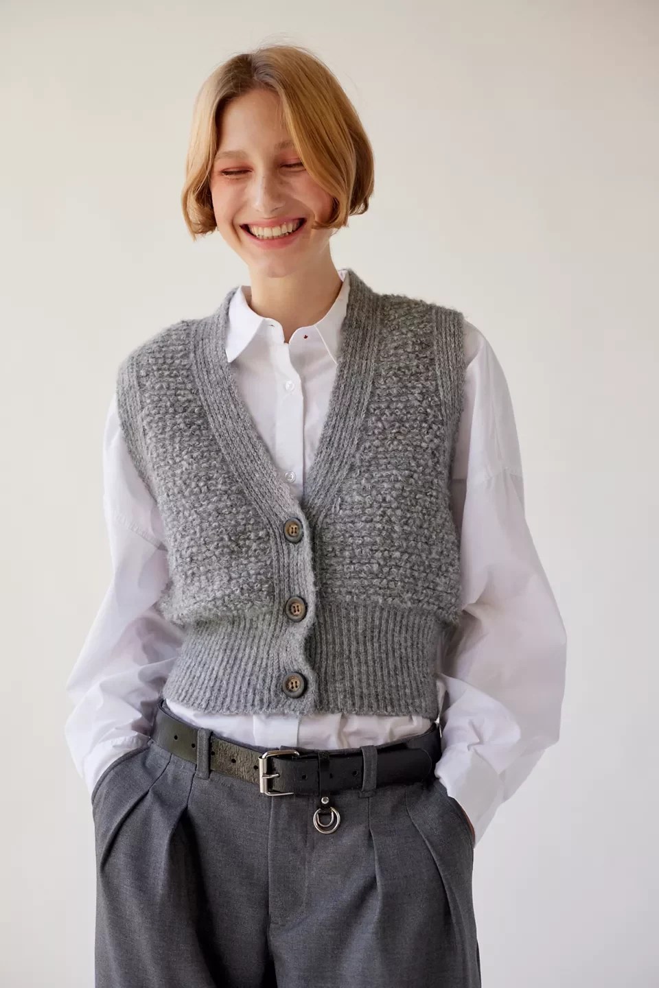 Urban Outfitters, Paige Textured Sweater Vest