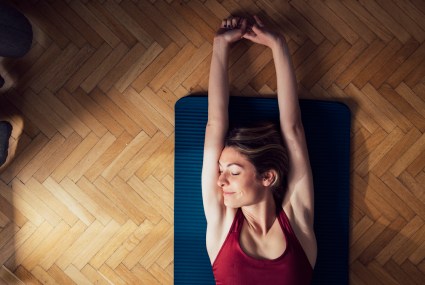 Feeling Too Blah To Work Out? Try These 6 ‘Lazy Girl’ Pilates Moves Without Getting Off the Floor