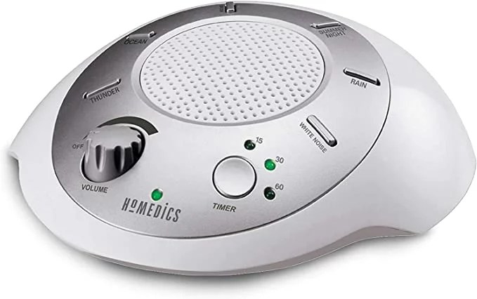 HoMedics White Noise Sound Machine, one of the best gifts for adhd adults