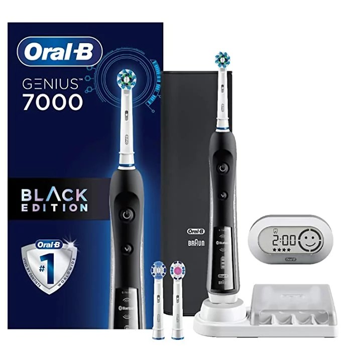 oral b genius 7000 soft electric toothbrush