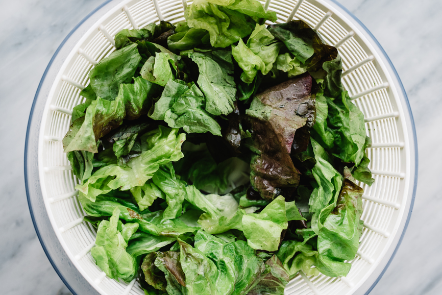 How To Use A Salad Spinner To Revive Wilted Greens