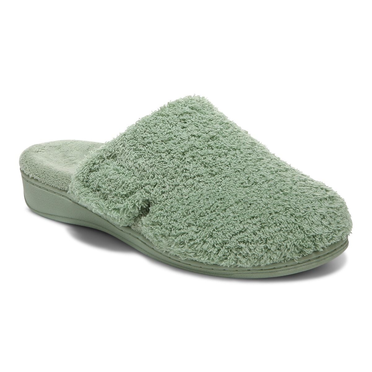 vionic gemma slippers in green