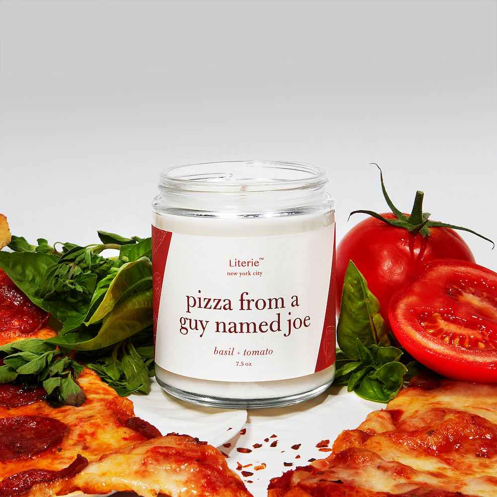 pizza candle