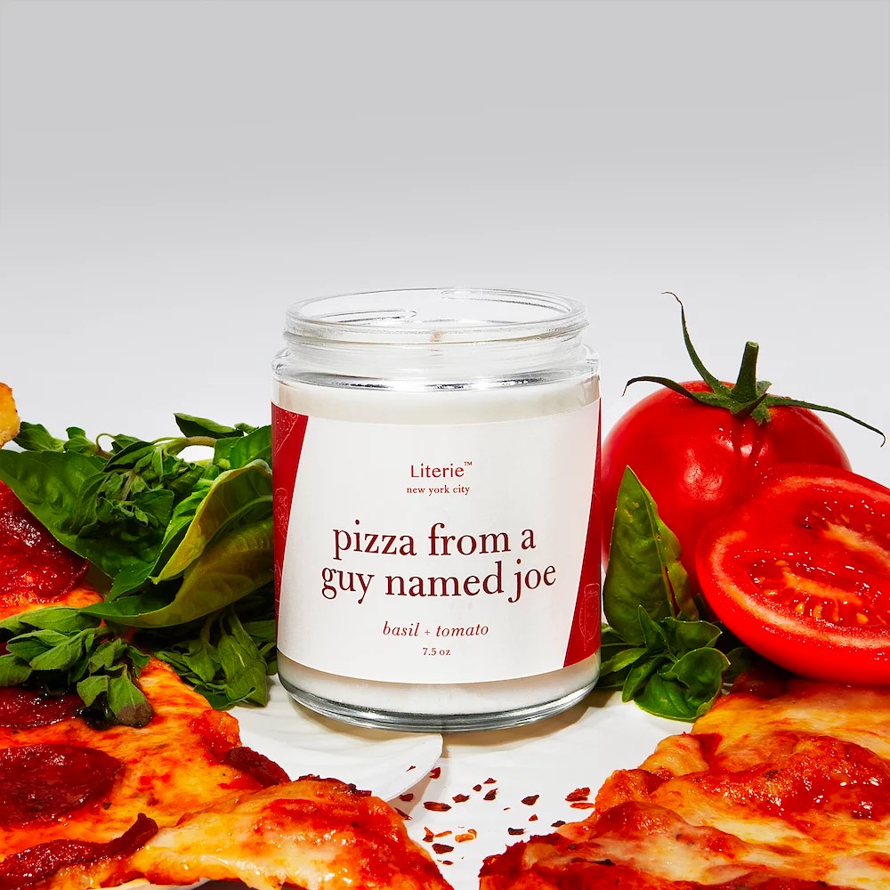 pizza candle