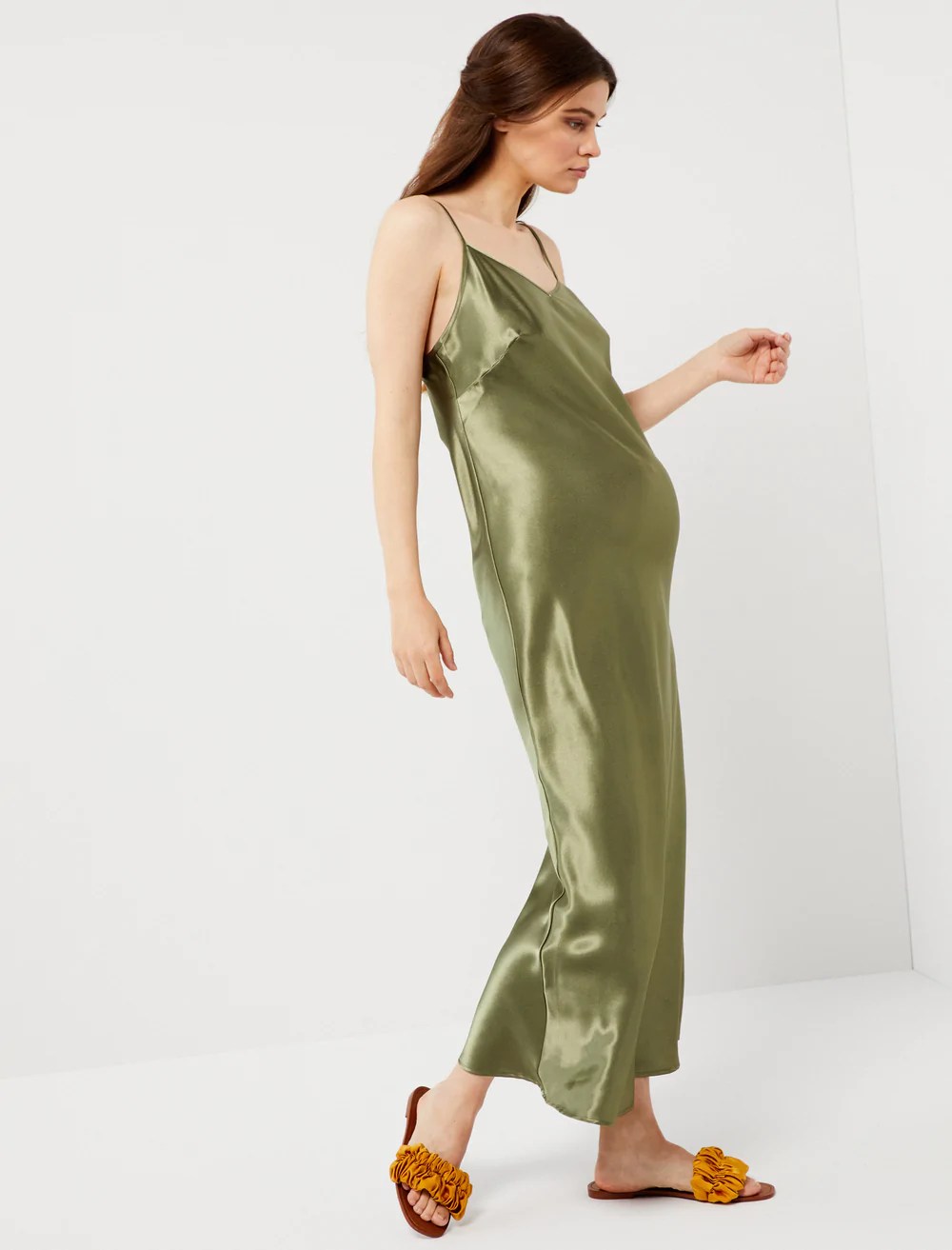 A Pea in the Pod, Pietro Brunelli A-Line Maternity Slip Dress