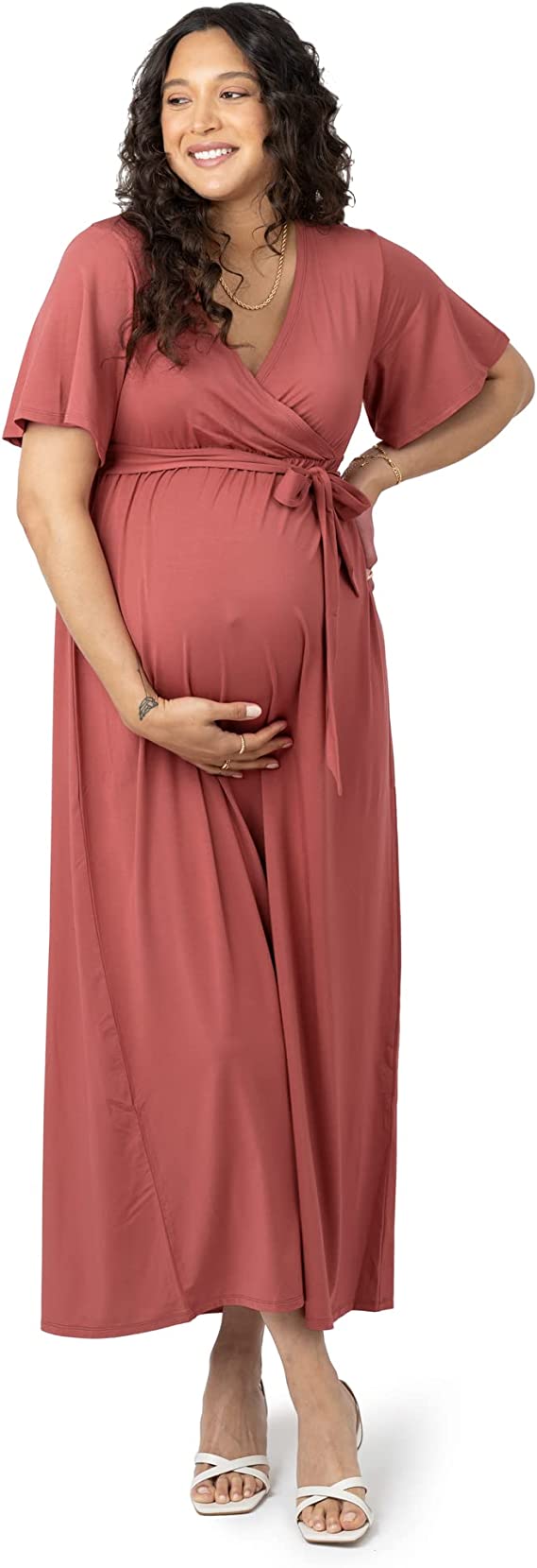 Kindred Bravely, Maternity Maxi Wrap Dress