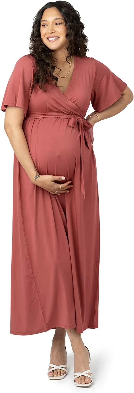 Kindred Bravely, Maternity Maxi Wrap Dress