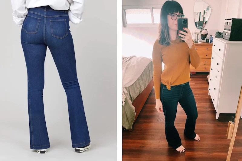 Our Editors Tried Spanx's Best-Selling, Sculpting Jeans | Well+Good