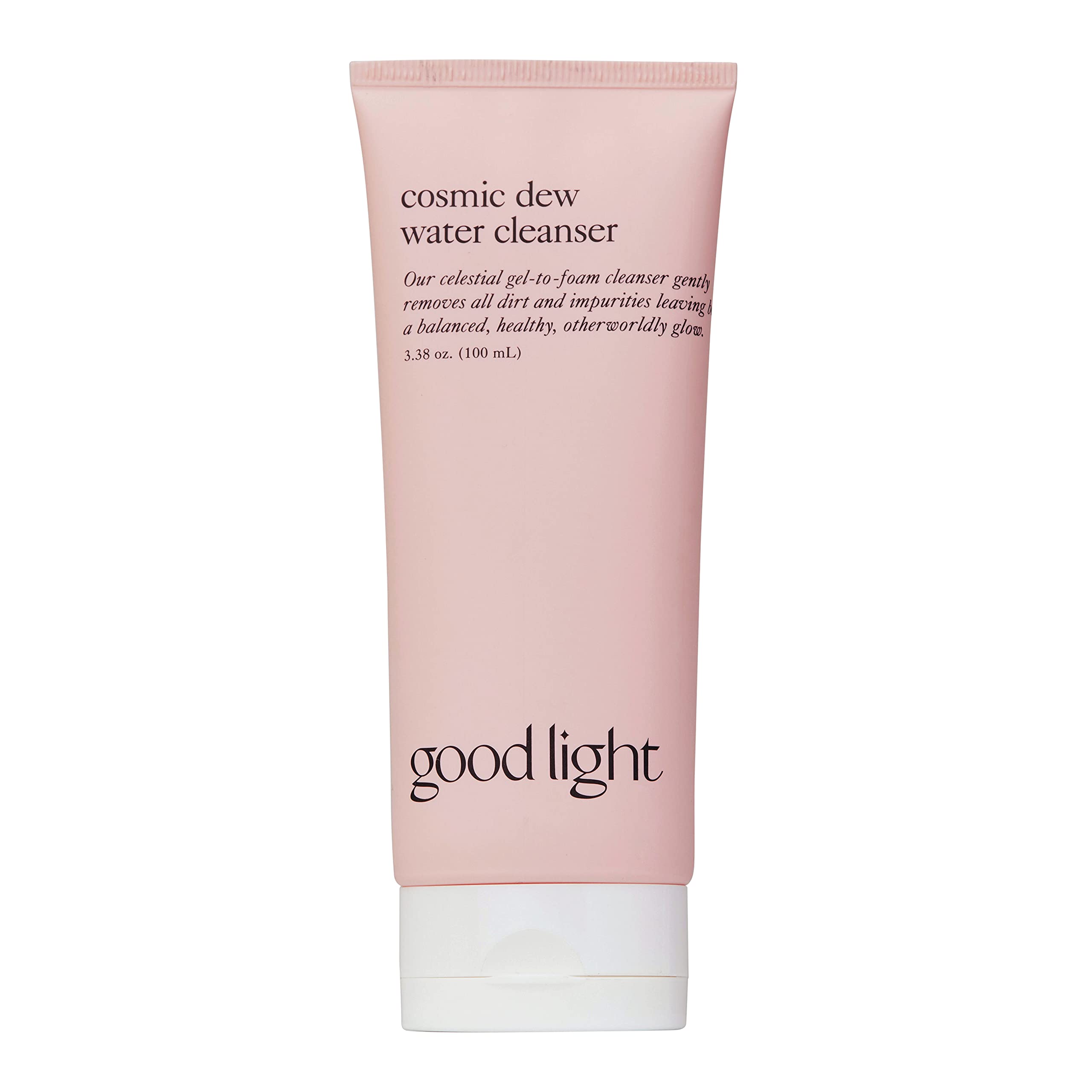 A pink bottle of cleanser from Good Light.