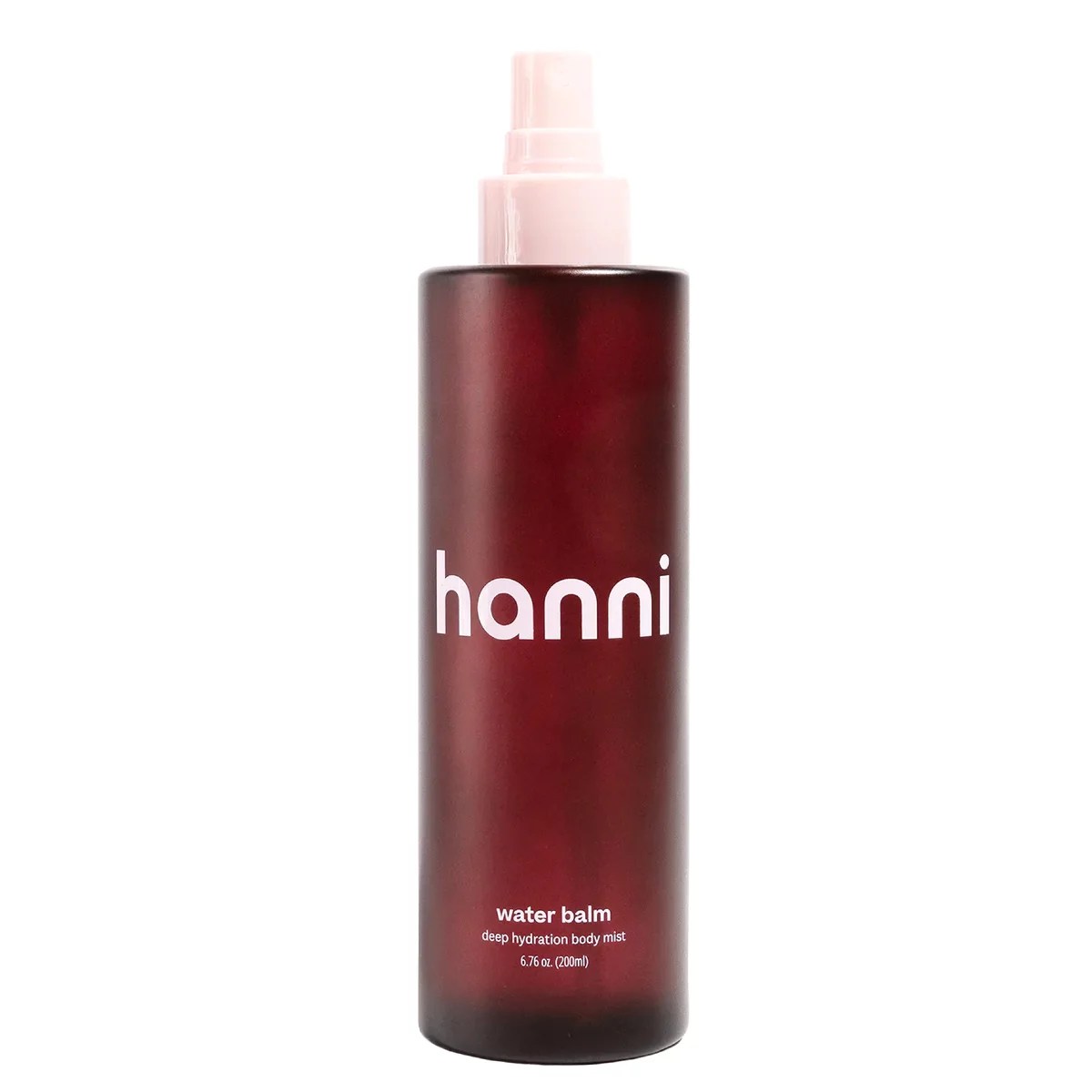 A blow bottle with the Hanni Water Balm.