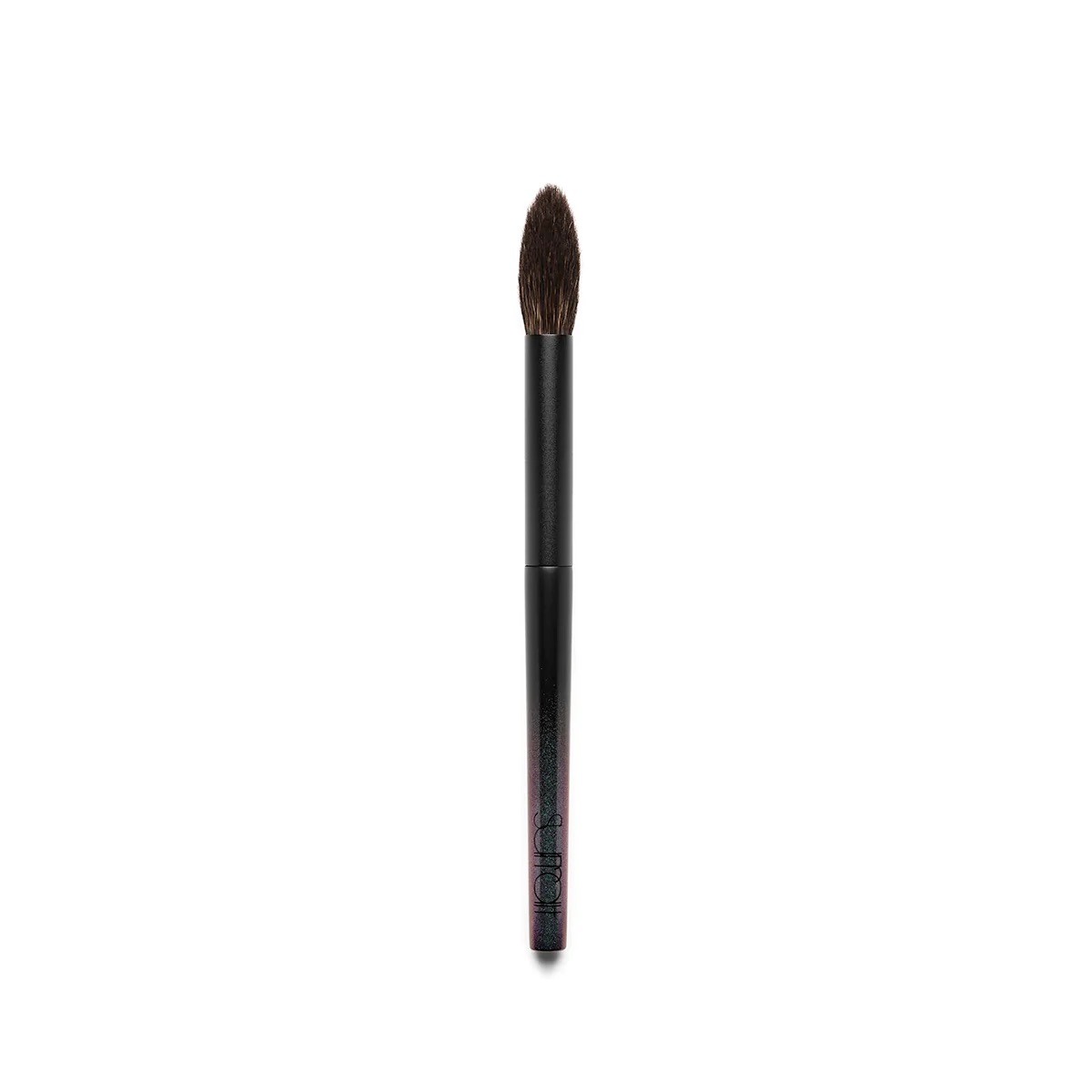 A black Surratt eyeshadow brush.