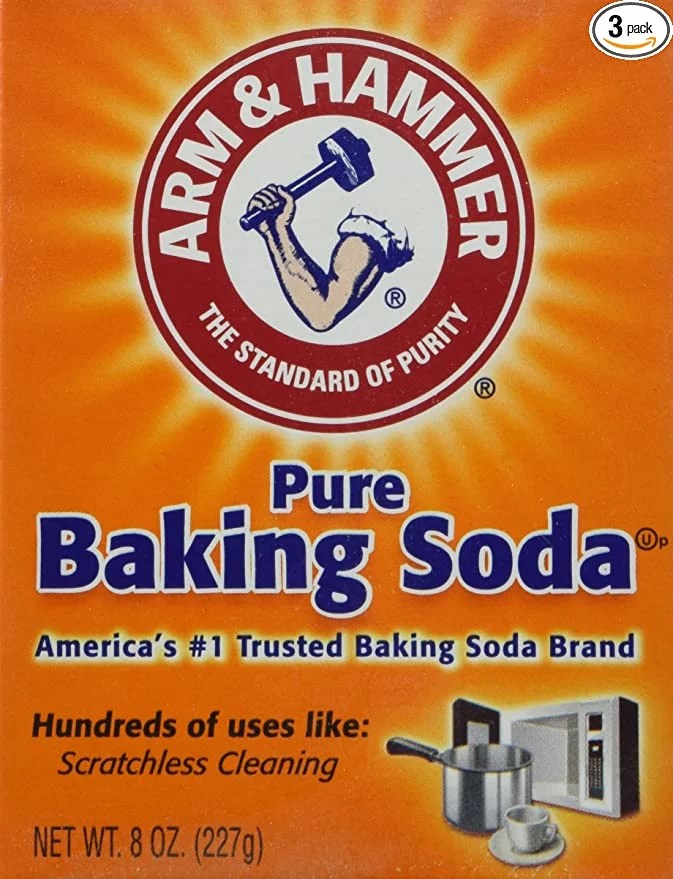 Pure baking soda from Arm & Hammer
