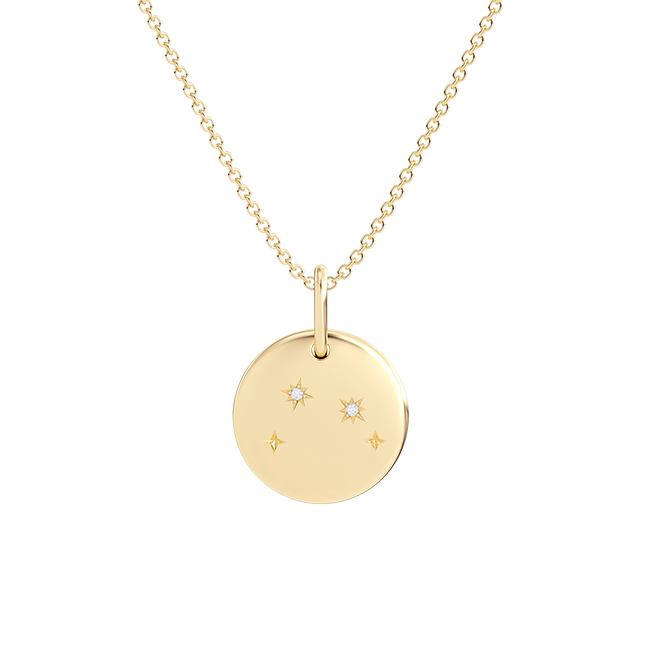 quince zodiac necklace