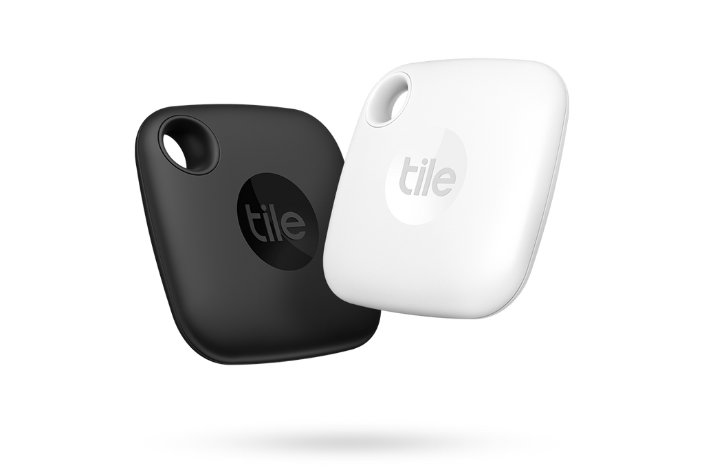 tile mate 2 pack in black and white