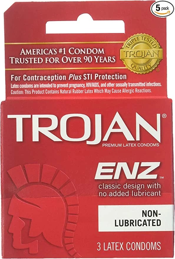 Made of latex and non-lubricated, this option from Trojan is part of this guide to condoms.